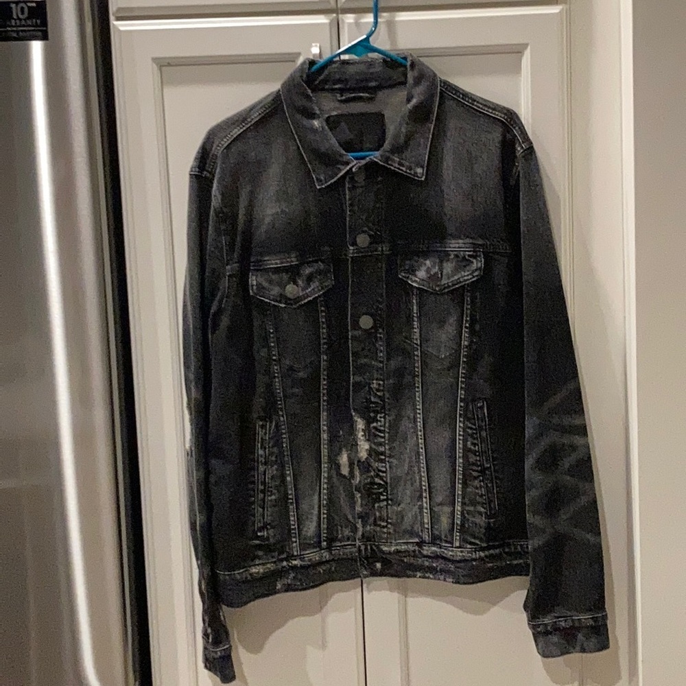 Black Jean Jacket